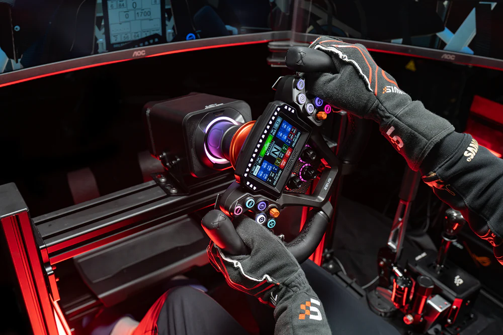 Steering Wheel Simagic Zeus GT - while driving